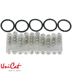 Шумовые капсулы с кольцом UNI CAT Glass Rattle Kit M (10+5шт)