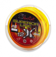 Плетеный шнур на сома Uni Cat Superior Line 12X 200m (0.50мм-51кг)