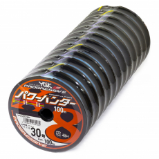 Плетеный шнур YGK Progressive Power Hunter X8 #30 (0.91мм-99.6кг) 100-1200m